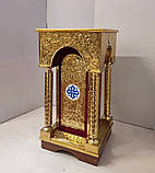 Храмова підставка під ковчег або ливарне блюдо 50х50х90 см (спецзамовлення), фото 3