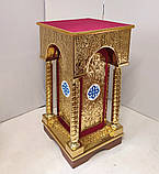 Храмова підставка під ковчег або ливарне блюдо 50х50х90 см (спецзамовлення), фото 2