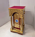 Храмова підставка під ковчег або ливарне блюдо 50х50х90 см (спецзамовлення), фото 4