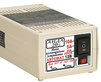 Автоматичний імпульсний десульфатувальний мініпускозарядний пристрій АІДА-20S для гелевих АКБ
