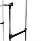 Універсальна міцна Подвійна підлогова стійка для одягу Double-Pole 8006, фото 5