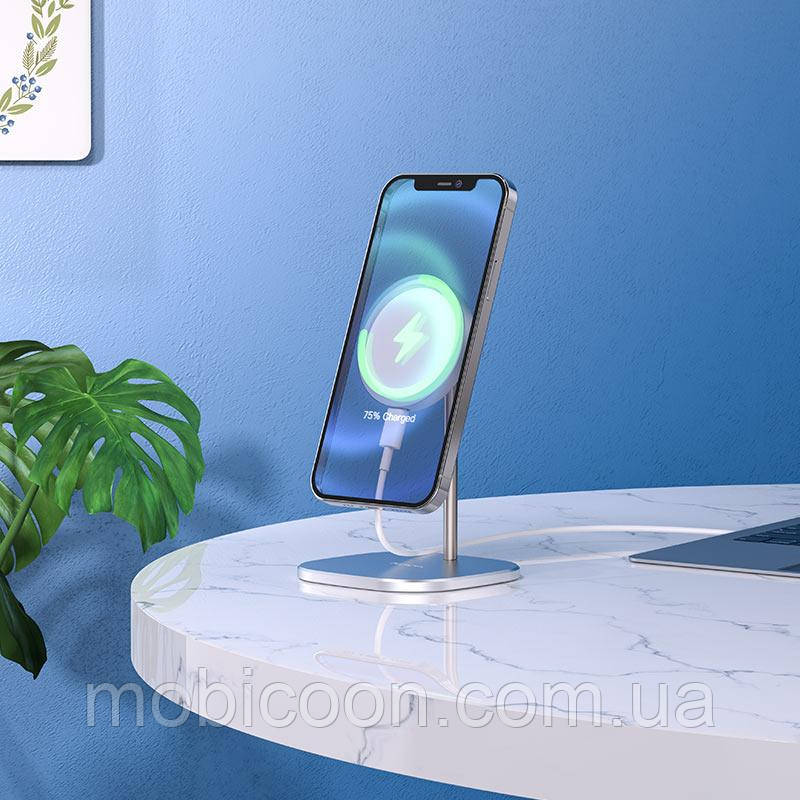 Настільна підставка з бездротовою зарядкою для iPhone 13