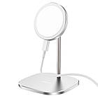 Настільна підставка з бездротовою зарядкою для iPhone 12 Pro Max, фото 5