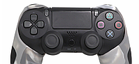 Плотный чехол Bevigac для геймпада DualShock 4 PS4 + накладки / Gray