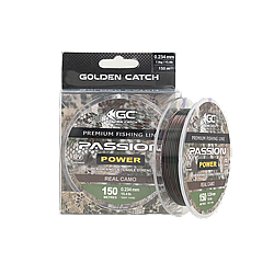 Волосінь GC Passion Power Real Camo 150 м 0.309 мм NEW 2021