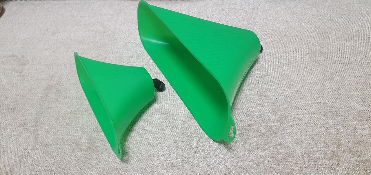 Комплект 2шт гербіцидна насадка - форсунка для обприскувача велика та мала