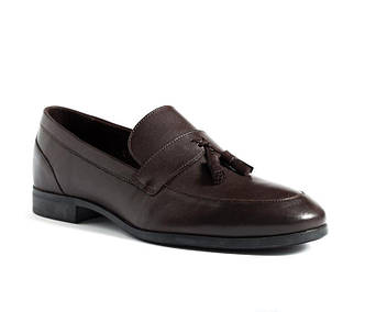 Топові коричневі лофери Ikos. 43 та 45 розмір