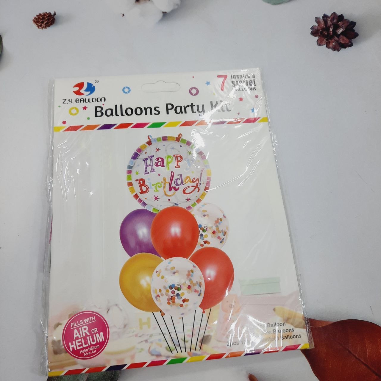 Набір куль Hapty Birtday 7 шт