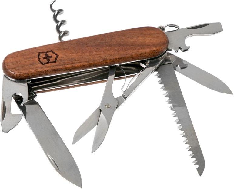 Швейцарский нож Victorinox Huntsman Wood (1.3711.63) - фото 2 - id-p1449549144