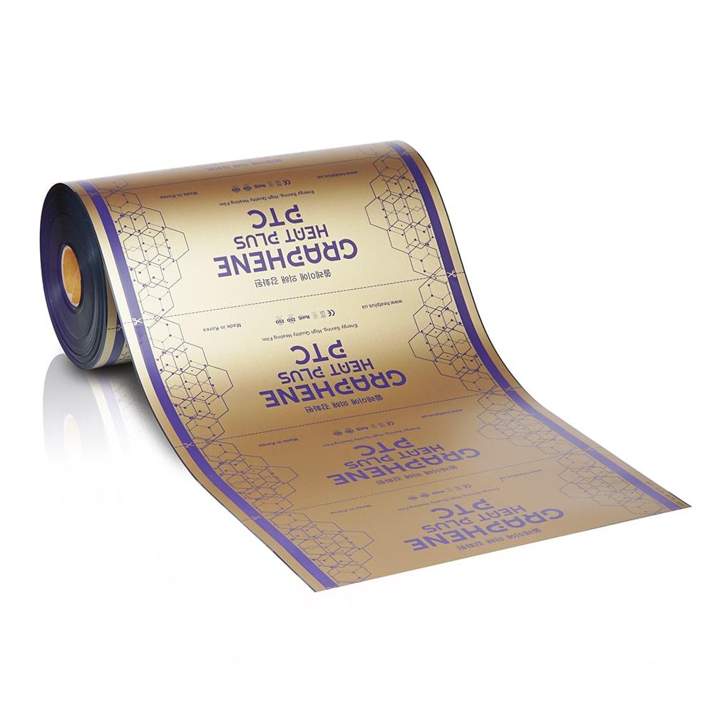 Плівка нагрівальна Heat Plus Premium Graphene PTC-405 110 Вт / ширина 50 cм / 220 Вт/м² / 45°C max