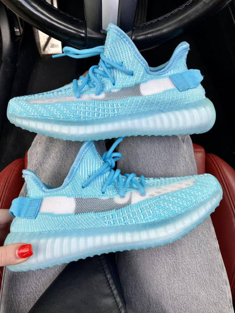 Blue water yeezy online