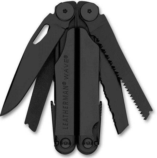 Мультитул Leatherman Wave Plus Black (832526) - фото 4 - id-p1449549207