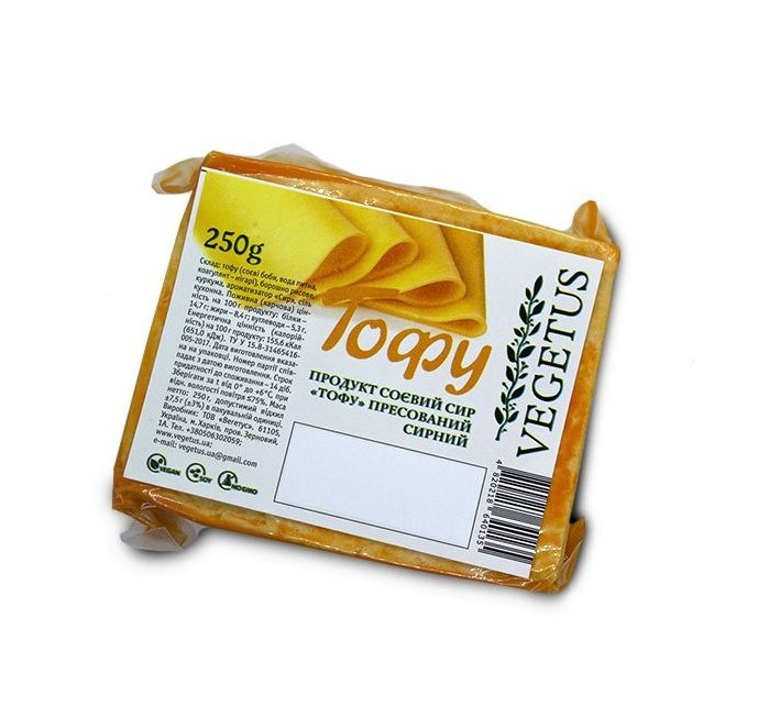 Тофу сирний VEGETUS, 250 г