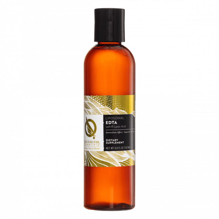 Quicksilver Scientific EDTA R-Lipoic Acid / Ліпосомальна ЕДТА з R-ліпоєвою кислотою Детокс важких металів B, фото 1