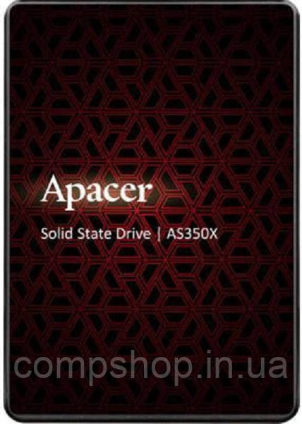 Твердотільний диск 2.5"   256GB  Apacer AS350X  (SATA 6Gb/s, 560/540MB/s)  (AP256GAS350XR-1) (код 125258)