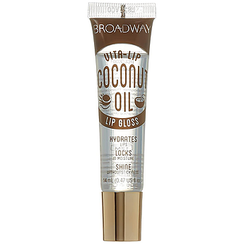 Зволожуючий бальзам для губ з кокосовою олією Broadway Vita-Lipa Clear Lip Glos Coconut Oil 14 мл