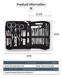 Манікюрно-педикюрний набір RESTEQ із інструментами для догляду за обличчям 26 предметів, фото 5