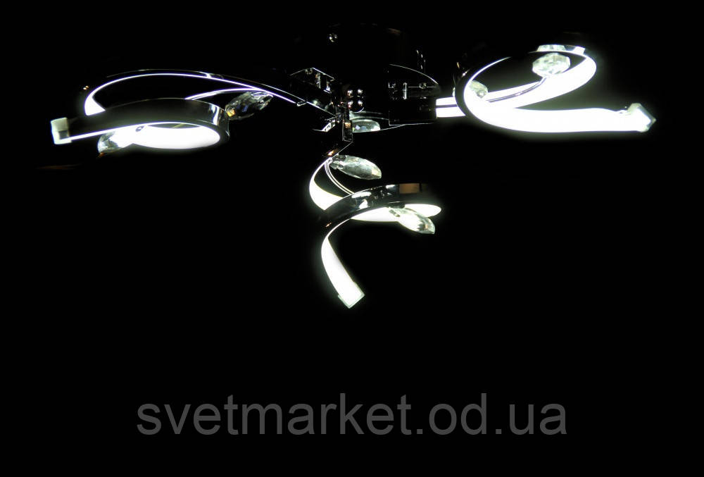 Діодна стельова люстра L1102/3-36W LED (WT)