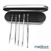 Набор:Ультразвуковой скрабер для лица Medica+ Vibroskin 8.0 + Инструменты для чистки лица (EasyClean), фото 7