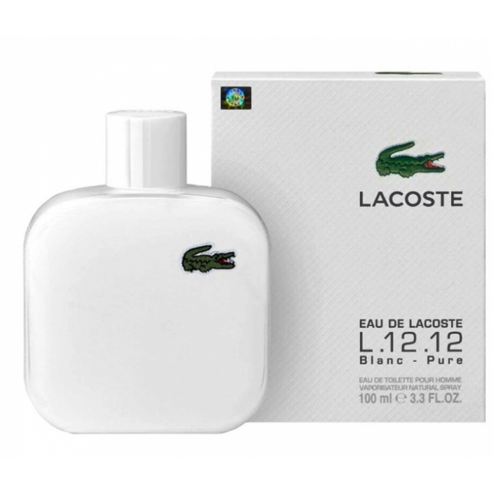 Мужская туалетная вода Lacoste Eau De Lacoste L.12.12 Blanc-Pure 100 мл (Euro)