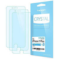 Защитная пленка Spigen Film Crystal для iPhone 7/8 Plus 3шт Clear (043FL20465)