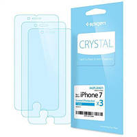 Защитная пленка Spigen Film Crystal для iPhone 7/8/SE(2020) 3шт Clear (042FL20421)