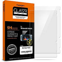 Защитное стекло Spigen Glas.tR Slim 2-Pack (2шт.) Nintendo Switch (R01GL21523)