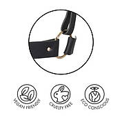 Чокер Bijoux Indiscrets MAZE - Tassel Chocker Black, фото 5