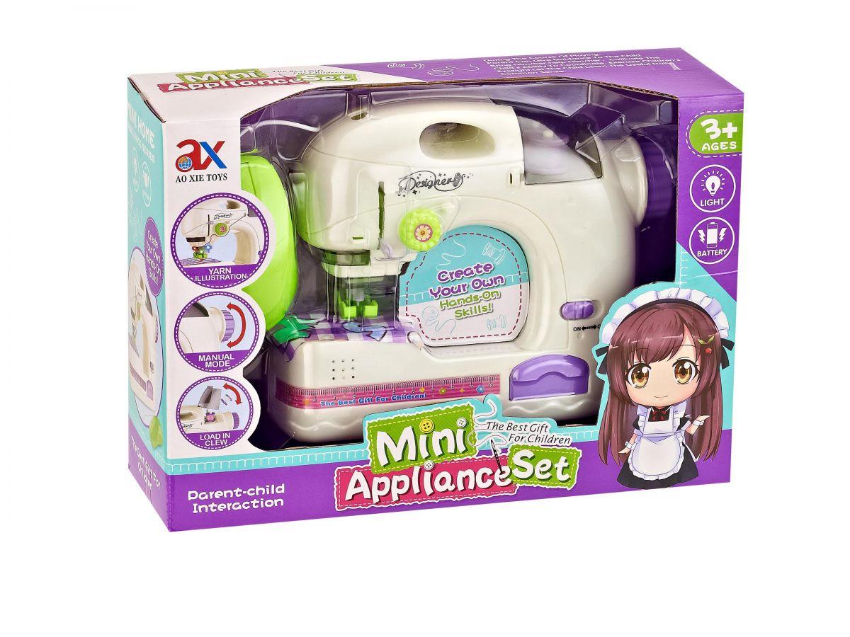 Швейна машинка дитяча "Mini Appliance" 6993A, шиет, педаль керування