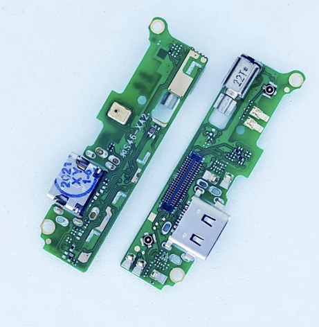 Шлейф для Sony H4113 Xperia XA2/H4112/H4133/H3113/H3123/H3133, з роз'ємом зарядки, з вібродзвінком і, фото 1