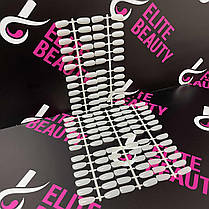 Lilly Beaute Глянцевые белые типсы 120 шт 5 в уп., фото 5