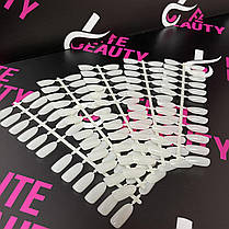 Верхні типси відривні для нарощування нігтів 120 шт., білі, фото 5