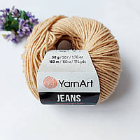 Пряжа YarnArt Jeans 07 Карамель