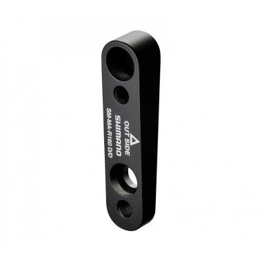 Адаптер для диск гальм шосе, задній SM-MA-R160DD, ротора 160мм, FLATMOUNT