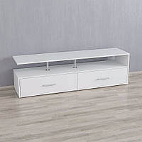 Тумба під телевізор MebelProff ТБ-8, тумба-комод під телевізор, тумба для вітальні, тумбочка Білий
