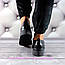 Туфлі жіночі чорні, шкіряні К 1391, фото 3