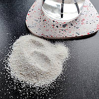 Кварцевий пісок білий, фракція 0.4-0.8 мм. Уп.200 г