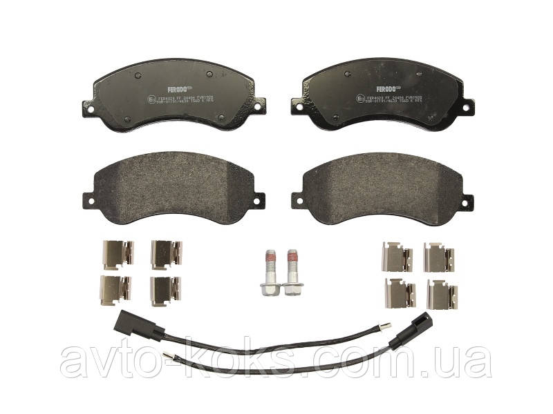 Ferodo FVR1928 Гальмівні колодки передні Ford Transit 2.0-3.2, фото 1