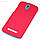 Чохол Nillkin Super Frosted для HTC Desire 500 bright red + захисна плівка, фото 2