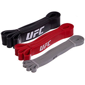 Гумка петля для підтягувань набір 3шт UFC UHA-699225 POWER BAND кольори в асортименті