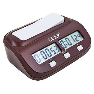 Шахові годинники LEAP Zelart PQ9907 коричневий, фото 2