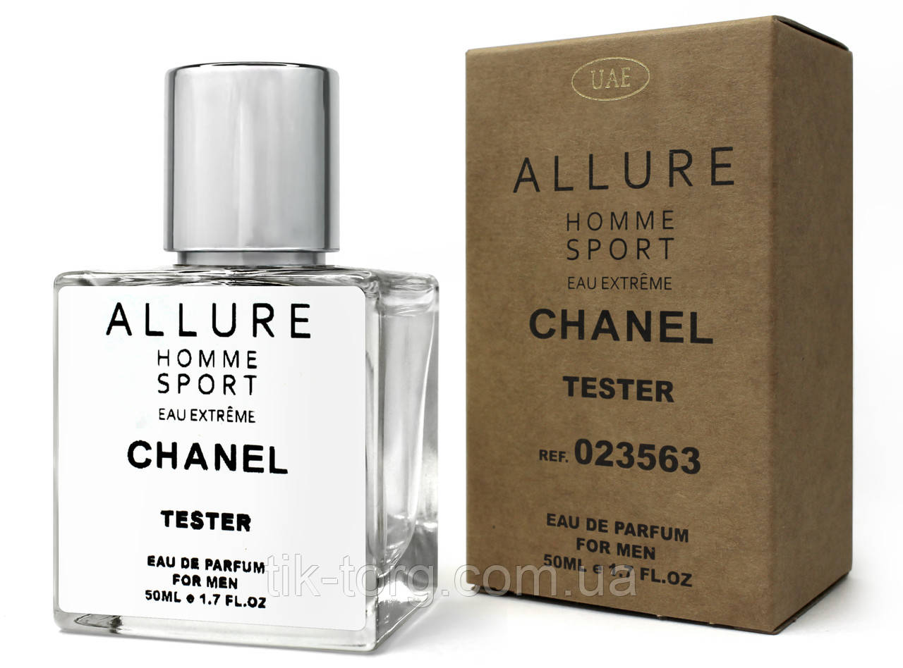 Тестер DUBAI мужской Chanel Allure Homme Sport Eau Extreme, 50 мл ...