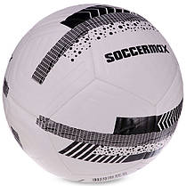 М'яч футбольний HYBRID SOCCERMAX FIFA FB-3113 No5 PU кольору в асортименті, фото 4