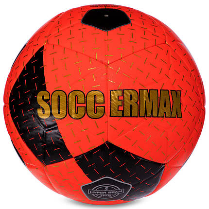 М'яч футбольний HYBRID SOCCERMAX FIFA FB-3124 No5 PU кольору в асортименті, фото 1