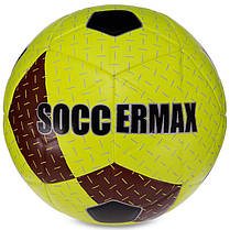 М'яч футбольний HYBRID SOCCERMAX FIFA FB-3124 No5 PU кольору в асортименті, фото 3