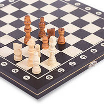 Шахи-настільна гра Zelart W8014 34x34 см дерево, фото 2