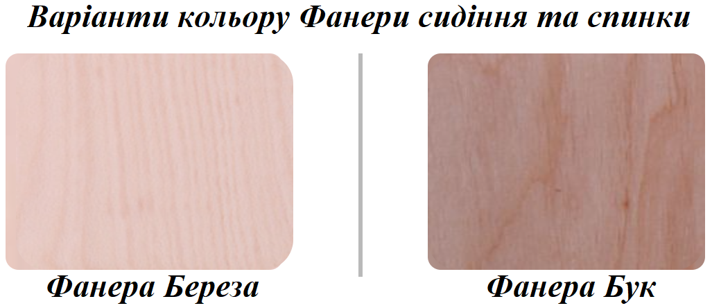 Стул офисный Изо Wood без обивки каркас черный сиденье и спинка фанера-бук (AMF-ТМ) - фото 10 - id-p1578726853