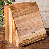 Коробочка для годин Еліт з дерев'яною кришкою на 6 відокремлень, фото 6