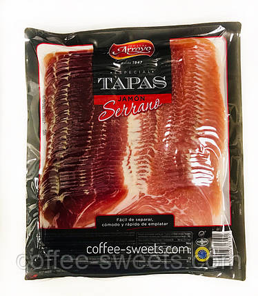 Хамон нарізка JAMON SERRANO Gourmet Arroyo 500г Іспанія, фото 2