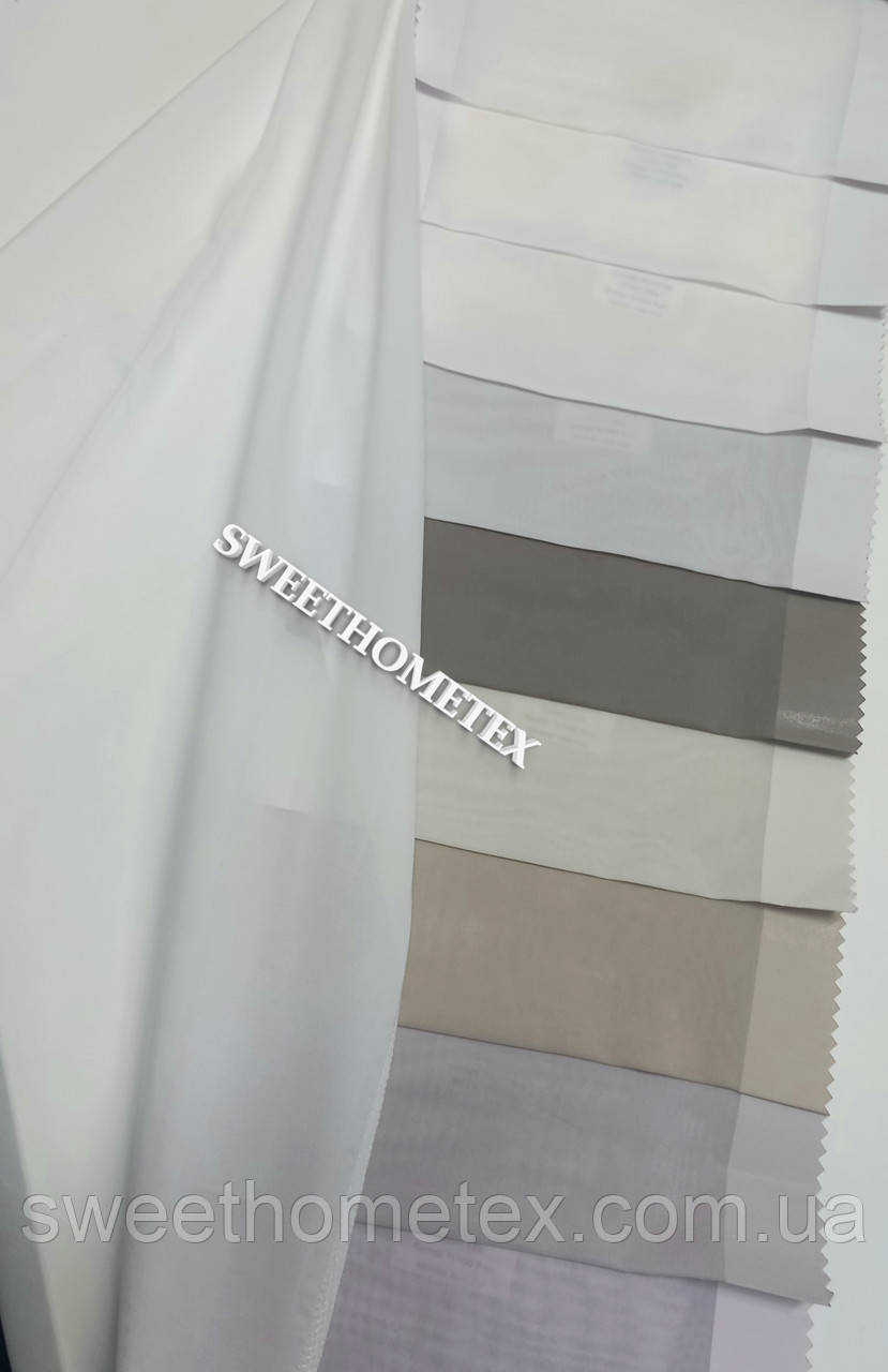 Купить Тюль матовая полупрозрачная однотонная Alaska, цена 531 ₴ — Prom ...